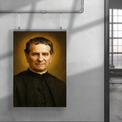 Saint John Bosco portrait poster 4