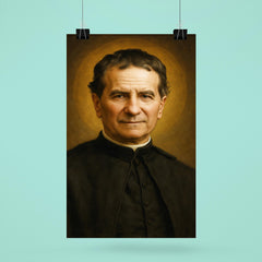 Saint John Bosco portrait poster 6