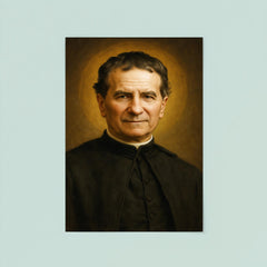 Saint John Bosco portrait poster 8