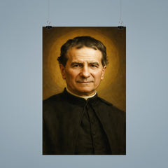 Saint John Bosco portrait poster 9