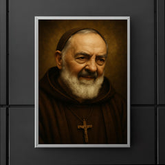 Saint Padre Pio portrait poster 5