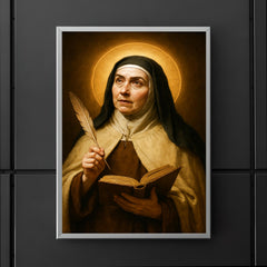 Saint Teresa of Avila portrait poster 5