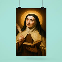Saint Teresa of Avila portrait poster 6