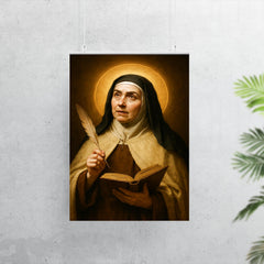 Saint Teresa of Avila portrait poster 7