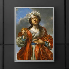 Saint with Golden Heart by Carlo Dolci poster 5