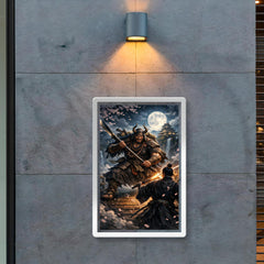 Saito Musashibo Benkei at bridge challenge poster 2