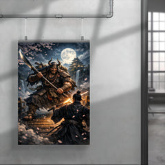 Saito Musashibo Benkei at bridge challenge poster 4