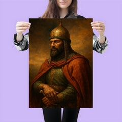 Saladin after Hattin contemplative portrait poster 3
