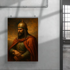 Saladin after Hattin contemplative portrait poster 4