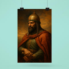 Saladin after Hattin contemplative portrait poster 6