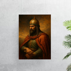 Saladin after Hattin contemplative portrait poster 7