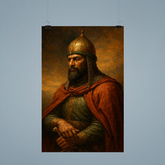 Saladin after Hattin contemplative portrait poster 9