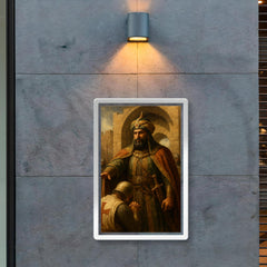 Saladin at Jerusalem gates solemn mercy poster 2