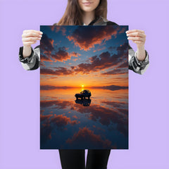 Salar de Uyuni Bolivia poster 3