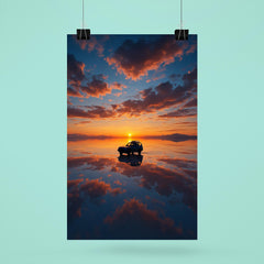 Salar de Uyuni Bolivia poster 6