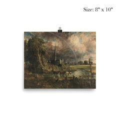 Salisbury Cathedral from the Meadows by John Constable poster 4