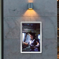 Sally Ride on the Flight Deck, 1983 poster 2