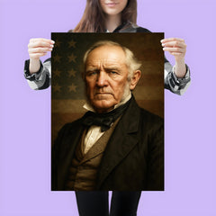 Sam Houston portrait poster 3