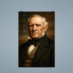 Sam Houston portrait poster 9