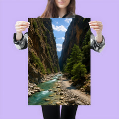 Samaria Gorge Crete Greece poster 3