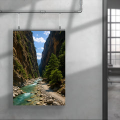 Samaria Gorge Crete Greece poster 4