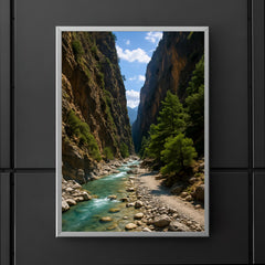 Samaria Gorge Crete Greece poster 5