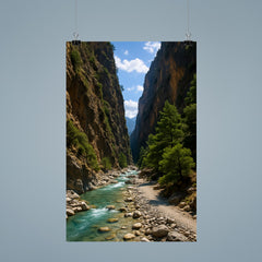 Samaria Gorge Crete Greece poster 9