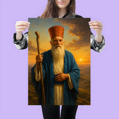 Samaritan high priest on Mount Gerizim poster 3