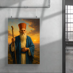 Samaritan high priest on Mount Gerizim poster 4