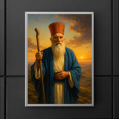 Samaritan high priest on Mount Gerizim poster 5