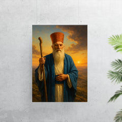 Samaritan high priest on Mount Gerizim poster 7