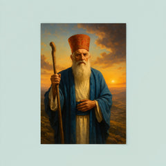 Samaritan high priest on Mount Gerizim poster 8