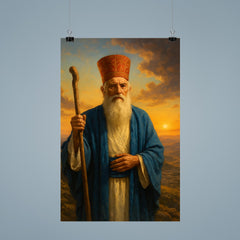 Samaritan high priest on Mount Gerizim poster 9