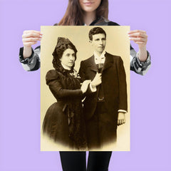 Same-Sex Marriage of Marcela Gracia Ibeas and Elisa Sánchez Loriga, 1901 poster 3