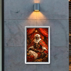 Samory Toure in scarlet field tent poster 2