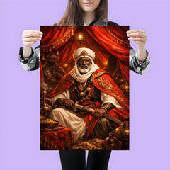 Samory Toure in scarlet field tent poster 3