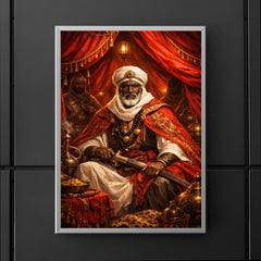 Samory Toure in scarlet field tent poster 5