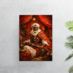 Samory Toure in scarlet field tent poster 7