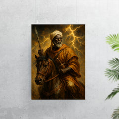 Samory Touré cavalry thunder portrait poster 7