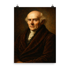 Samuel Hahnemann poster on a plain backdrop in size 8"x10".
