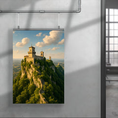San Marino Three Towers Ridge San Marino poster 4