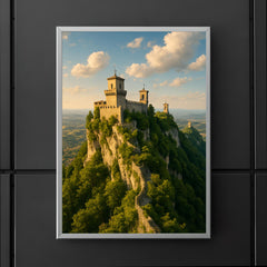San Marino Three Towers Ridge San Marino poster 5