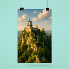 San Marino Three Towers Ridge San Marino poster 6
