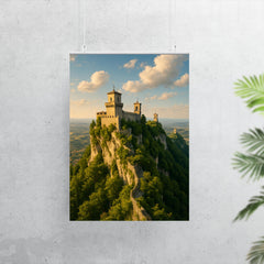 San Marino Three Towers Ridge San Marino poster 7