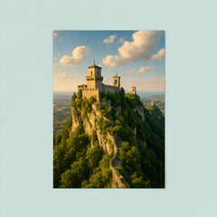 San Marino Three Towers Ridge San Marino poster 8