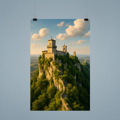 San Marino Three Towers Ridge San Marino poster 9