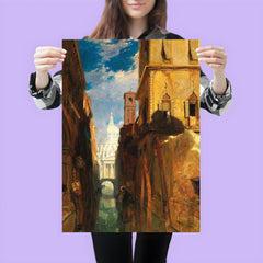 Santa Maria della Salute by James Holland, 1845 poster 3