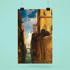 Santa Maria della Salute by James Holland, 1845 poster 6