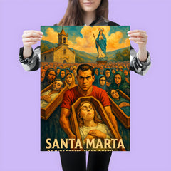 Santa Marta de Ribarteme Near Death Festival Spain poster 3