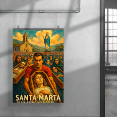 Santa Marta de Ribarteme Near Death Festival Spain poster 4